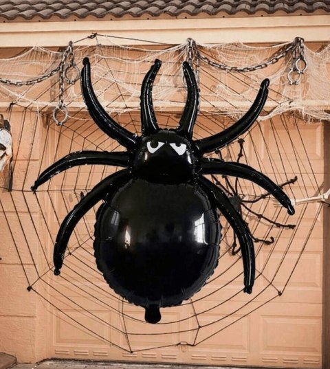 Balon foliowy Pająk 82x78cm Halloween Balon foliowy Pająk 82x78cm Halloween