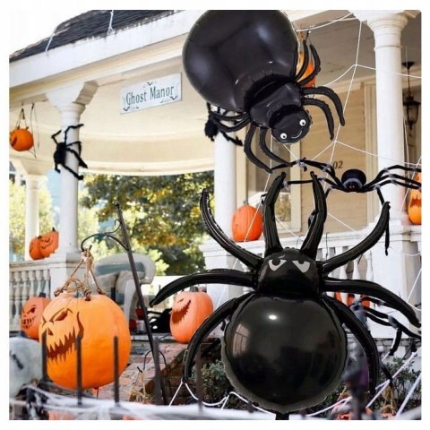 Balon foliowy Pająk 82x78cm Halloween Balon foliowy Pająk 82x78cm Halloween