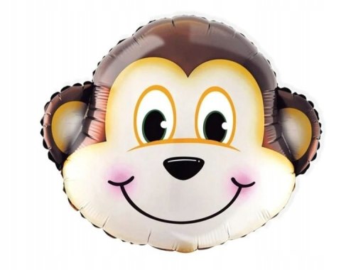Balon foliowy Małpka 58×61 cm Balon foliowy Małpka 58×61 cm